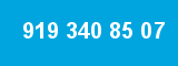 919 340 85 07 919 340 85 07